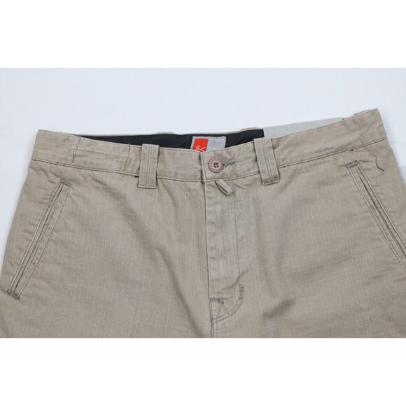 Deadstock Vintage 90s Y2K ES Skateboards Mens 34 Striped Skateboarding Shorts - Picture 2 of 16